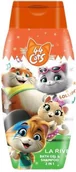 Kosmetyki kąpielowe dla dzieci - La Rive Disney 44 Cats Żel pod prysznic 2w1 Lollipop 250ml - miniaturka - grafika 1