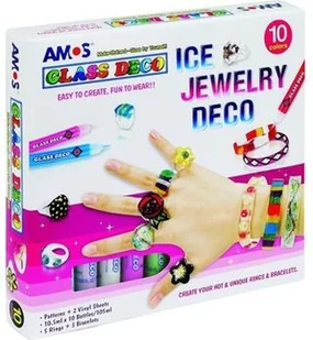 Amos Farba do witraży AMOS 10k. biżuteria GD10P10 - Farby i media malarskie - miniaturka - grafika 4