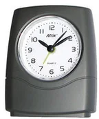 Zegary - Atrix Budzik kwarcowy premium BL /B GEOF_BL - miniaturka - grafika 1