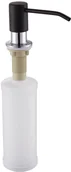 Mydelniczki i dozowniki mydła - Alveus Dozownik do płynów czarny CALLAS 1129076 - miniaturka - grafika 1