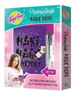 Stnux Świecący pamiętnik Magic Light Zestaw GXP-628806 - Zabawki kreatywne - miniaturka - grafika 2