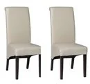 Lectus Komplet krzeseł Werona, beżowy, 2 szt. - Krzesła - miniaturka - grafika 2