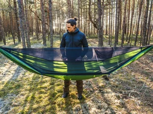 Lesovik Hamak Lesovik DRAKA oliwkowy 406-015 - Survival - akcesoria - miniaturka - grafika 9