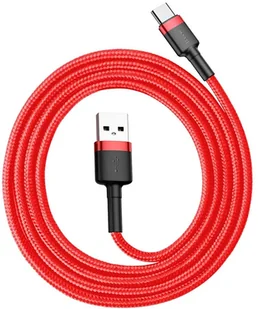 Baseus kabel Cafule (typu C 1 m) czerwony 3A - Kable USB Baseus kabel Cafule (typu C 1 m) czerwony 3A - Kable USB - miniaturka - grafika 5