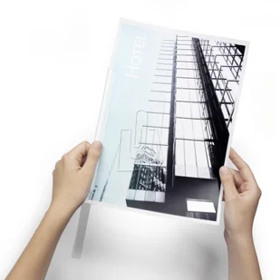 Durable Listwy wsuwane 60k przezroczyste 10 szt. 2933-19 - Grzbiety do bindownic - miniaturka - grafika 2