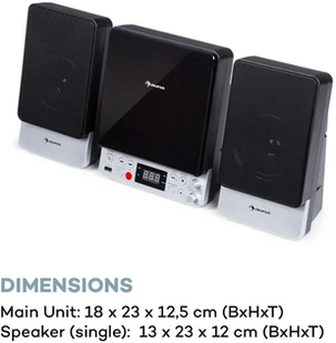 Auna Sing Czarny - Wieże - miniaturka - grafika 8