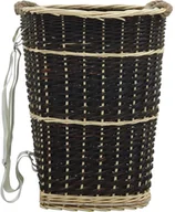 Akcesoria kominkowe - vidaXL Plecak na drewno opałowe, 50x44x58 cm, naturalna wiklina vidaXL - miniaturka - grafika 1