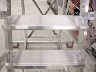 Faraone 996 99675064 Drabina magazynowa jezdna z wejściem jednostronnym wysokość robocza 4,23m) 75064-uniw - Drabiny Faraone 996 99675064 Drabina magazynowa jezdna z wejściem jednostronnym wysokość robocza 4,23m) 75064-uniw - Drabiny - miniaturka - grafika 8