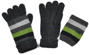 Art of Polo Rękawiczki / mitenki w paseczki - Rękawiczki - miniaturka - grafika 3