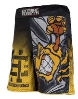 Extreme Hobby Spodenki Grappling dziecięce, ANGRY WASP, czarny, rozmiar 116 - Kimona, stroje i obuwie - miniaturka - grafika 2