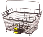 Koszyki rowerowe - Topeak Koszyk na rower MTX Basket Rear, Black, One Size, tb2005 FBA_TB2005 - miniaturka - grafika 1