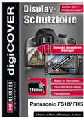 Osłony LCD do aparatów - digiCover Folia ochronna do ekranu LCD do Panasonic DMC-FS18 / FH5 B2768 - miniaturka - grafika 1