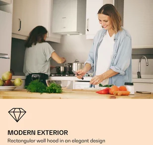 Klarstein Monumenta 40 Inox CGCH3-Monumenta-BK - Okapy kuchenne - miniaturka - grafika 2