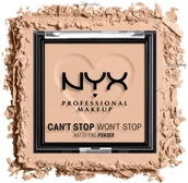 Pudry do twarzy - NYX professional makeup Professional Makeup - CAN''T STOP WON''T STOP - Mattifying Powder - Matujący puder do twarzy - 6 g - LIGHT MEDIUM - miniaturka - grafika 1