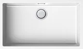 Zlewozmywaki - Elleci ZEN 130 white K96 KERATEK PLUS (LKZ13096) - miniaturka - grafika 1