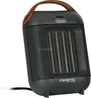 Ogrzewanie przenośne - Delonghi HFX30C18.AG Wentylator elektryczny ogrzewacza pomieszczeń Wewnątrz Czarny, Szary 1800 W, Wentylator nagrzewnicy - miniaturka - grafika 1