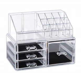 Szkatułka Duży Organizer Na Kosmetyki Biżuteria - Kosmetyczki, organizery i kuferki - miniaturka - grafika 2