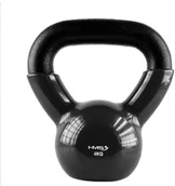 Kettlebell - HMS Hantla winylowa żeliwna kettlebell czarna 4 kg - 27489-uniw - miniaturka - grafika 1