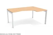 Biurka - WUTEH S.A. Biurko biurowe Nomo NO-14 (160x120x73,5cm) 1262 - miniaturka - grafika 1