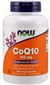 Witaminy i minerały dla sportowców - Now Foods Sklep KOENZYM Q10 100 MG + GŁÓG 180 KAPSUŁEK WEGETARIAŃSKICH - miniaturka - grafika 1