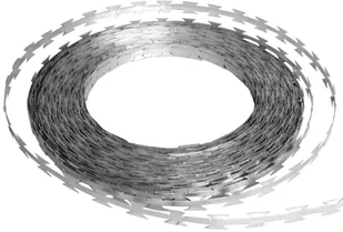 vidaXL Drut ostrzowy typu concertina, stal galwanizowana, 500 m vidaXL - Łańcuchy i liny stalowe - miniaturka - grafika 3