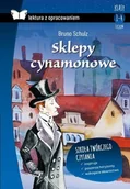 Lektury gimnazjum - Sklepy Cynamonowe Lektura Z Opracowaniem Bruno Schulz - miniaturka - grafika 1