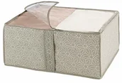 Pojemniki kuchenne - Wenko 64521100 soft-box Balance M - pudełko do przechowywania z okienkiem, 55 x 20 x 40 cm, taupe - miniaturka - grafika 1