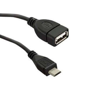 Qoltec Kabel USB 2.0 A żeński / micro USB Męski 0,2m 50404 - Kable USB - miniaturka - grafika 3