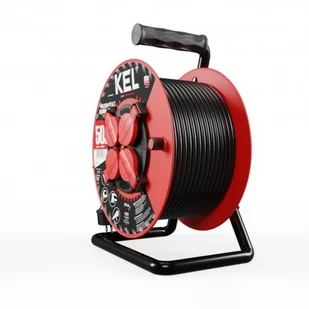 PLASTROL Przedłużacz bębnowy SCHUKO 4x2p+Z IP44 16A 3x1,5 50m 7966 W-98500 - Przedłużacze i rozgałęźniki - miniaturka - grafika 6