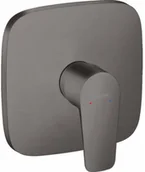 Baterie podtynkowe - Hansgrohe Talis E Bateria prysznicowa podtynkowa czarny chrom szczotkowany 71765340 - miniaturka - grafika 1