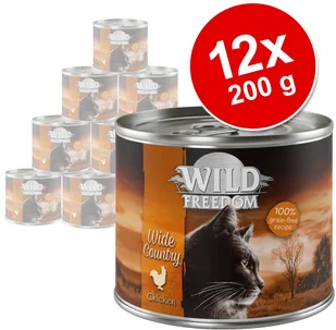 Wild Freedom Wild Freedom Adult 12 x 200 g Golden Valley Królik i kurczak - Mokra karma dla kotów - miniaturka - grafika 2