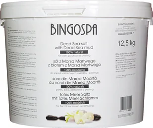 BingoSpa Sól do kąpieli Naturalna z Morza Martwego z błotem z Morza Martwego 12.5kg 400 - Kosmetyki do kąpieli BingoSpa Sól do kąpieli Naturalna z Morza Martwego z błotem z Morza Martwego 12.5kg 400 - Kosmetyki do kąpieli - miniaturka - grafika 1