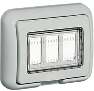 Wyłączniki światła i elektryczne - LEDart Przełączniki z 3 modułów Idro Box stopień ochrony IP55 przy Magic Matix 25603 Serie 25603 - miniaturka - grafika 1