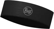 Czapki i chusty sportowe męskie - Buff Coolnet UV+ Slim Opaska do czołówki, r-solid black 2020 Czapki do biegania 120060.999.10.00 - miniaturka - grafika 1
