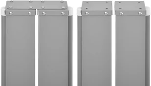 vidaXL vidaXL Zwijana markiza boczna, antracytowa, 100 x 1000 cm - Markizy - miniaturka - grafika 9