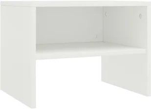 vidaXL Szafki nocne, 2 szt., białe, 40 x 30 x 30 cm, płyta wiórowa - Szafki nocne - miniaturka - grafika 5