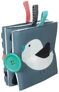 Clementoni Czarno-biała książeczka kontrastowa 17355 - Zabawki sensoryczne - miniaturka - grafika 3