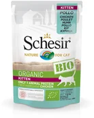 Mokra karma dla kotów - Schesir BIO Kurczak dla kociąt 85 g - miniaturka - grafika 1