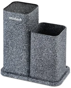 Ofenbach Blok, stojak do noży, organizer kuchenny dwukomorowy 100214 - Akcesoria do sztućców - miniaturka - grafika 4