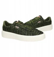 Sneakersy damskie - Puma Buty Damskie Basket Platform Vr Sneakersy - miniaturka - grafika 1