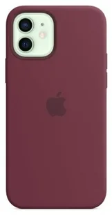 Apple Etui Silicone Case do iPhone 12 mini Dojrzała śliwka MHKQ3ZM/A - Etui i futerały do telefonów - miniaturka - grafika 2