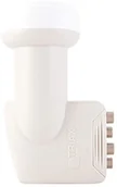 Konwertery satelitarne - Triax TQT 006 Universal Quatro konwerter satelitarny LNB z 4 gniazdami skierowanymi do multiprzełącznika 5702663044463 - miniaturka - grafika 1