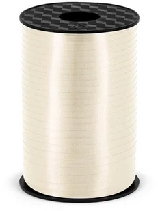 PartyDeco Wstążka do balonów, pastelowa, kremowy jasny, 0,5 cm x 225 m PRP5-079J - Balony i akcesoria PartyDeco Wstążka do balonów, pastelowa, kremowy jasny, 0,5 cm x 225 m PRP5-079J - Balony i akcesoria - miniaturka - grafika 3