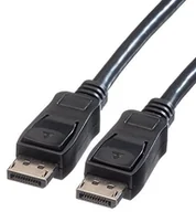 Kable miedziane - Value DisplayPort Kabel ST  ST Czarny 5 m 11995605 - miniaturka - grafika 1