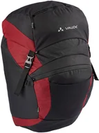 Sakwy rowerowe - Vaude OnTour Front Bag, black/carmine 2021 Torby na bagażnik 153280130 - miniaturka - grafika 1