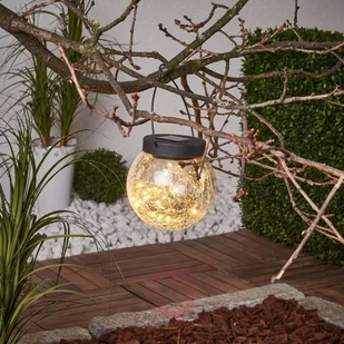 Best Season Ozdobna lampa solarna Glory do zawieszenia - Lampy ogrodowe - miniaturka - grafika 3