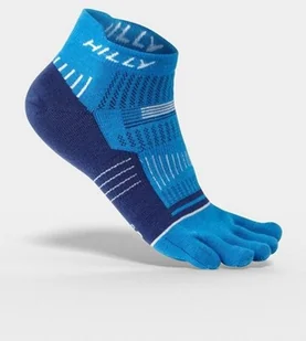 HILLY HILLY Skarpetki do biegania z palcami TOE SOCKLET niebieskie - Skarpetki sportowe męskie - miniaturka - grafika 2