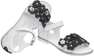 Bartek Sandałki dla dziewczynki 16168-Z14 Białe Sandały na rzepy 27702 - Buty dla dziewczynek - miniaturka - grafika 2