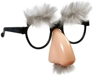 GoDan Okulary party "Charakteryzacja siwa" HC13715 - Dodatki do strojów karnawałowych - miniaturka - grafika 2