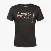 Koszulki sportowe męskie - Valentino Rossi Vr46 Mattia Pasini, t-shirt męski, ciemnoszary, S MPMTS344720NF003 - miniaturka - grafika 1